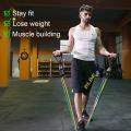 11 pcs Yoga Band Tube Resistance Bands Set Fitness Elastic Rubber Band Training Workout Expander Pull Rope Gym Fitness Equipment