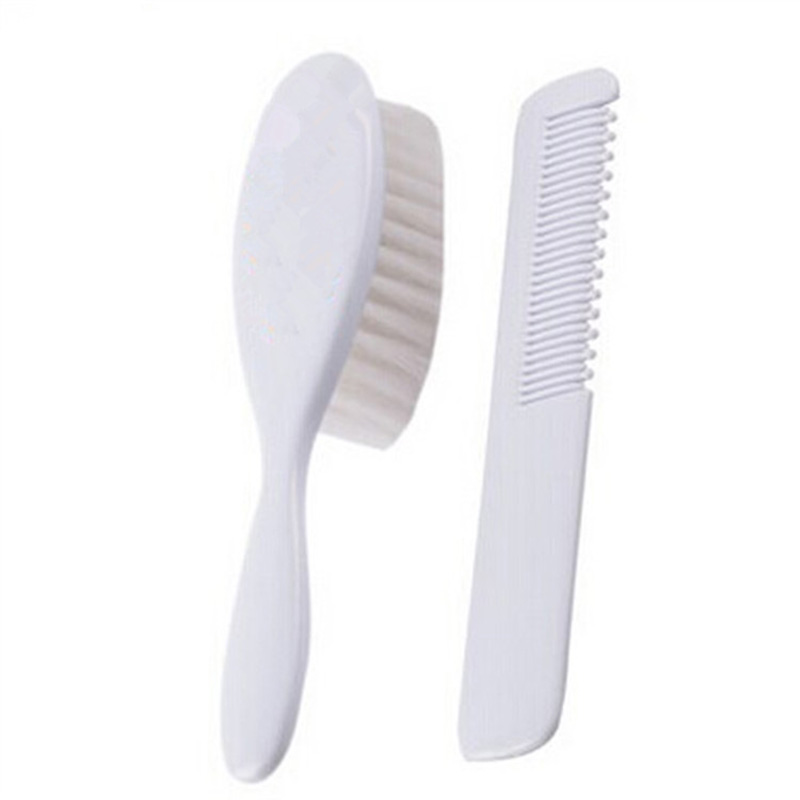 Soft Infant Comb and Hairbrush Set Baby Comb & Brush Set for Boys Girls Newborn Baby Kids Hair Care Accessories 2020 Hot Sale