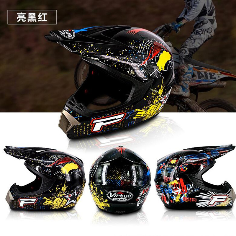 Free Gift Professional Racing Motocross Helmet Off Road Professional ATV Cross Helmet MTB DH Racing Motorcycle Helmet Dirt Bike
