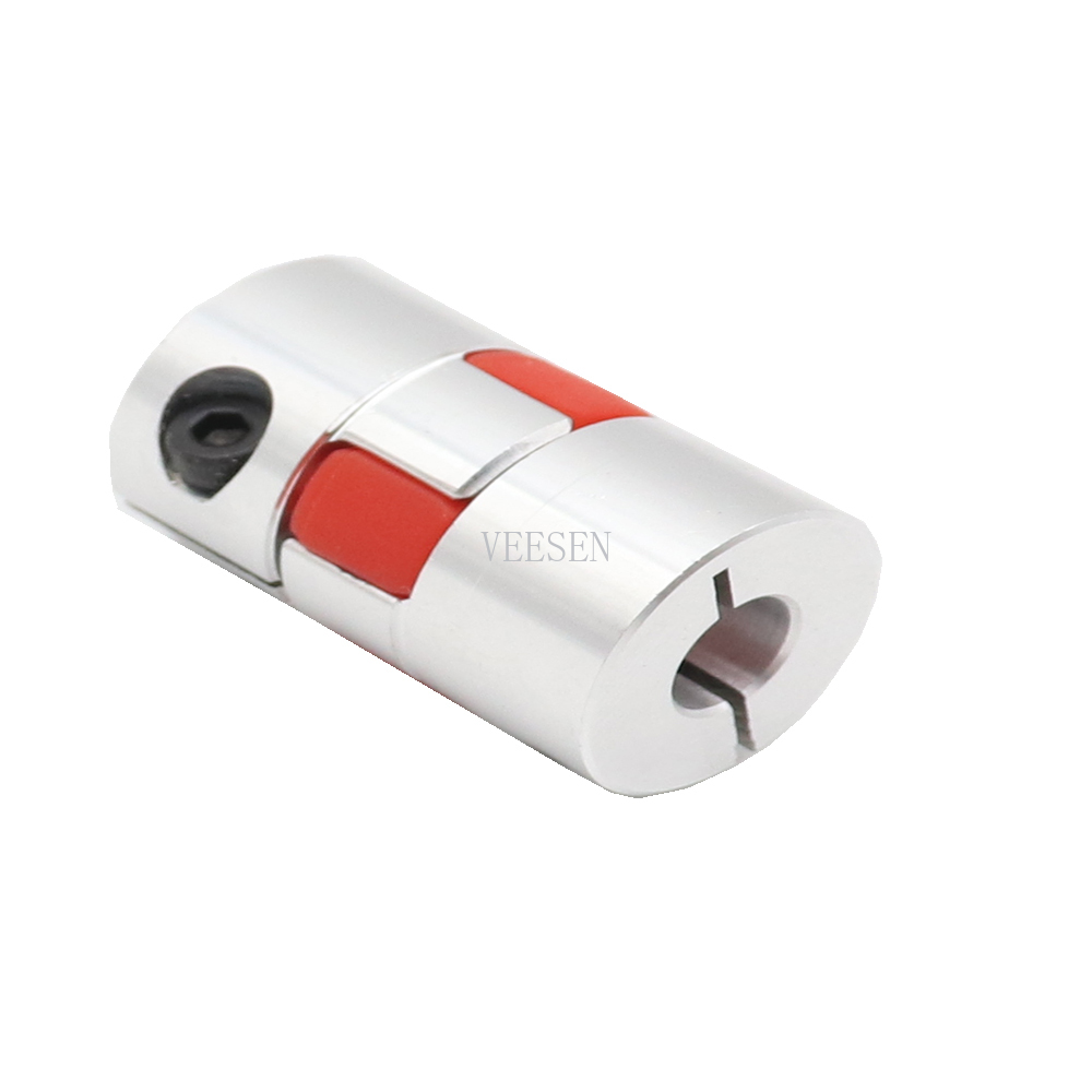 1pcs 5x8 D20L34 Aluminium Shaft Plum Coupling Motor Connector Flexible shaft CNC Parts