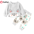 PatPat 2020 New Spring and Autumn Baby Adorable Koala Applique Top and Pants Set for Baby Boy Clothing Sets