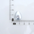 wholesale Japanese cotton pearl white grey purple water drop 14x18mm jewelry making DIY for women