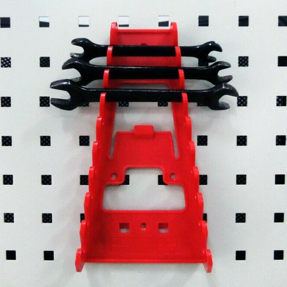 Plastic Wrench Organizer Tray Sockets Storage Tools Holder Standard Holders Wrench Rack Spanner Sorter