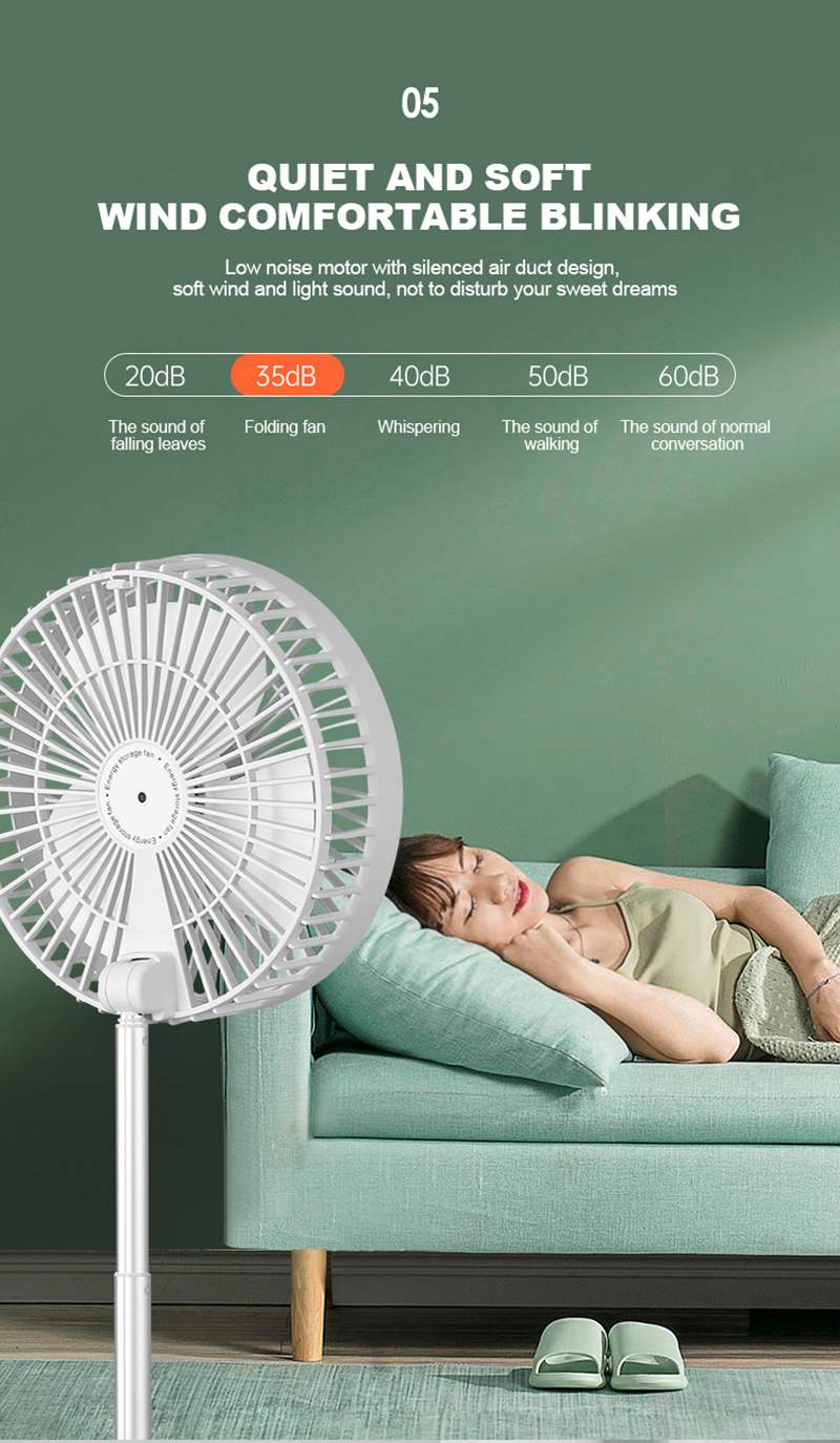 3 Gear Solar Fan