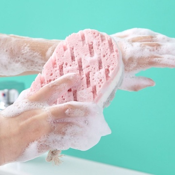 1pc High Quality Sponge Bath Ball Shower Rub For Whole Body Exfoliation Massage Brush Scrubber Body Brush Bathroom Accessories