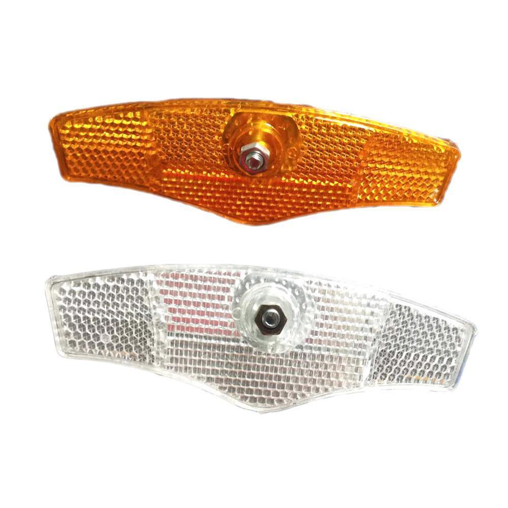 1 pair Bike Bicycle Spoke Reflector Safety Warning Light Safety Wheel Rim Reflective Lamp Mount Vintage Clip Tube Reflector