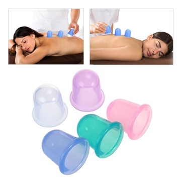 1pc Silicone Body Cupping Family Body Massage Helper Anti Cellulite Vacuum Cupping Cups Health Care Treatment Suction Cup