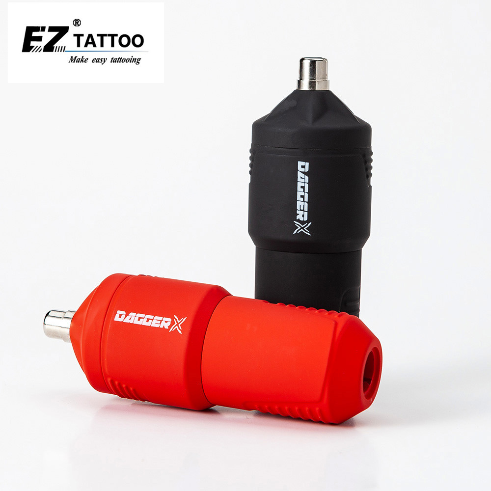 EZ Dagger X / Y FAULHABER Motor Cartridge Tattoo Machine Pen Lining Shading for Cartridge Needle with 1pcs EZ Master Clip Cord