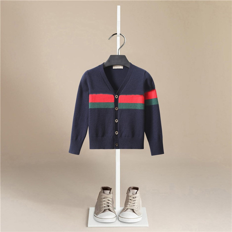 2020 Brand Baby Boys Sweater Autumn Toddler Boys Cotton Cardigans Sweater Cotton Jumper Knitwear Children Clothes Kids Coat