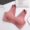 Seamless Bra For Women Padded Lingerie Wireless Brassiere Push Up Vest Sports Bralette Comfort Underwear Female Intimates #F