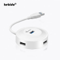 kebidu 4 ports USB HUB 5Gbps USB 3.0 HUB Splitter Multiple Multi Hub Expander 4 Port HUB for PC Laptop USB HUB 2.0 3.0