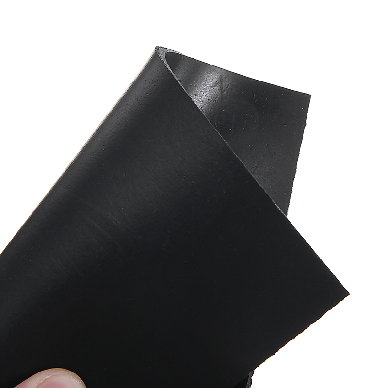 1Pc Black Rubber Sheet 152*152*3mm Square Rubber Sheets Chemical Resistance High Temperature Mechanical Hardware