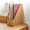 Bamboo File Rack Japan Style Creative Desk Organizer for Books/Magazines A4/A5 Paper Stand Holder Eco Natural Wood Storage Box