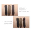 Women Makeup Eyes new 3 color eyeliner quick-drying waterproof not blooming natural long-lasting brush portable eyeliner TSLM1