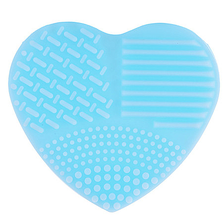 1 Piece Silicone Makeup Brush Cleaning Makeup Brushes Cleaner Heart Glove Cosmetic Brush Cleaning Mat Portable Washing Tools