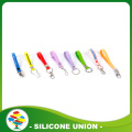 Colorful Custom Printed Silicone Keychain