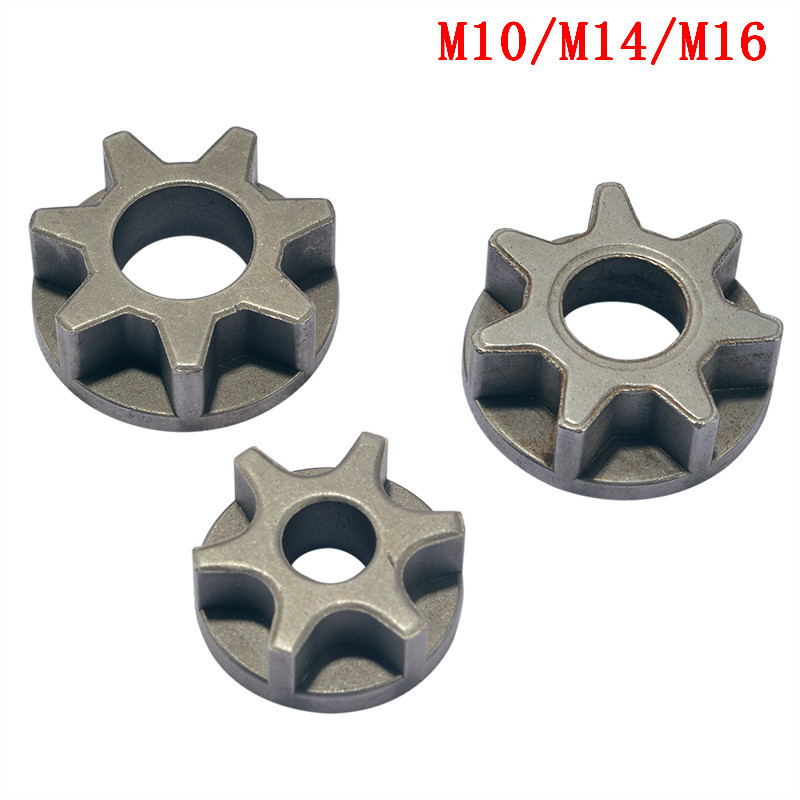 1Set M10/M14/M16 Chainsaw Gear 100 115 125 150 180 Angle Grinder Replacement Gear For Chainsaw Bracket Power Tool Accessories