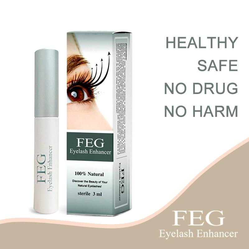 FEG Eyelash Enhancer Natural Eyelashes Serum Eyelash Quick Growth Liquid Eye Lashes Mascara Lengthening Treatments Serum TSLM1