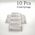 10pcs 0.3ml Syringe