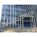 Double/Triple Insulated Fire Glass Facade Curtain Walling Units Structural Glazing Stick Built System
