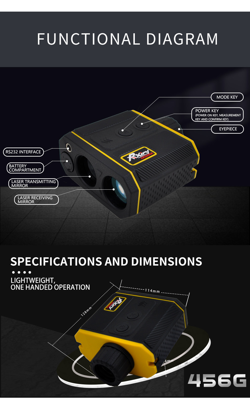 Laser rangefinder XR2000A-1 (5)
