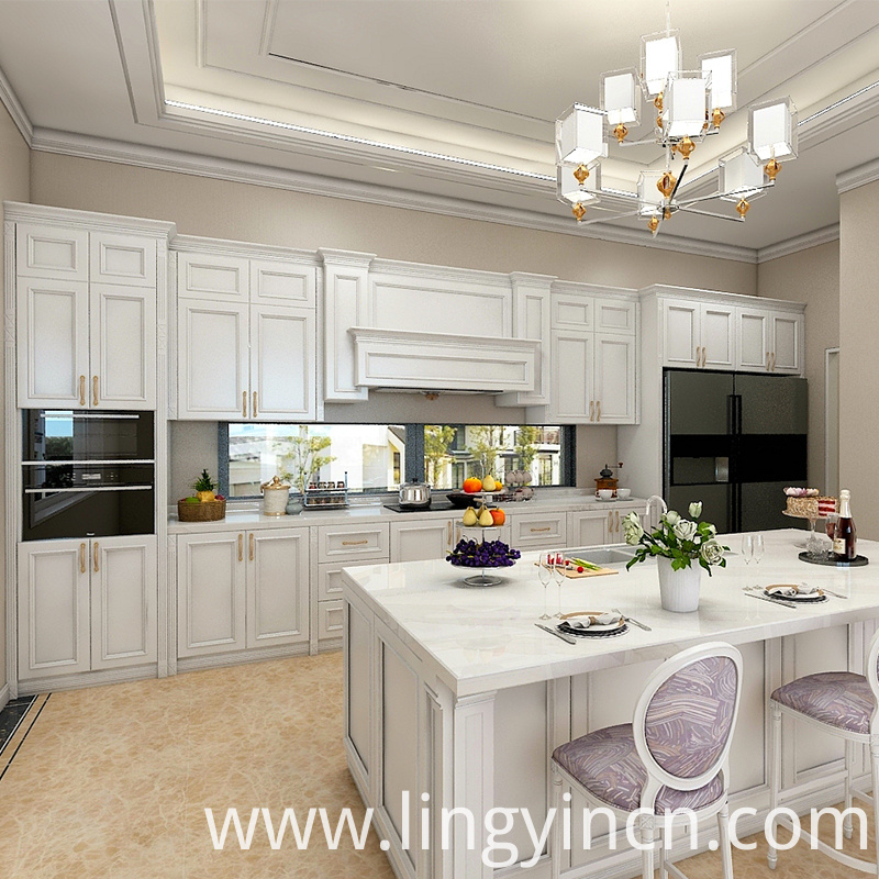 Top Level Shaker Kitchen Cabinet With Island China Manufacturer