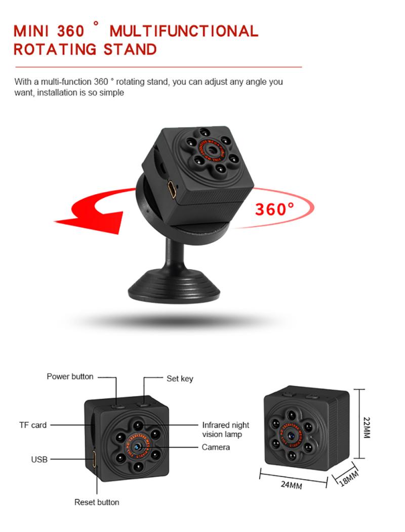 S1000 Mini IP Camera Sport DV Sensor Night Camcorder Motion DVR Micro Camera Video Small Camera 1080P Cams