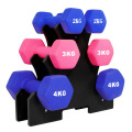 YXTC Neoprene Workout Dumbbell Hand Weights & Weight Rack For Gyms, Pilates, MMA, Training, Schools, Rehabilitation Centers