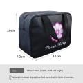 Flower Wash Bag Women's Portable Bath Bag Men's Large-capacity Waterproof Bath Supplies Storage Bag