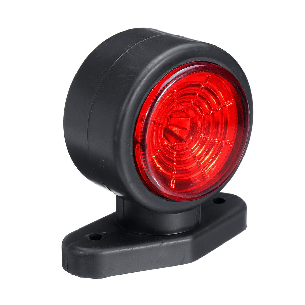 1Pc single 12 - 24v LED Universal Car Truck Side Marker Light Lights Indicator Signal Lamp Red White For Camper Trailer Lorry RV
