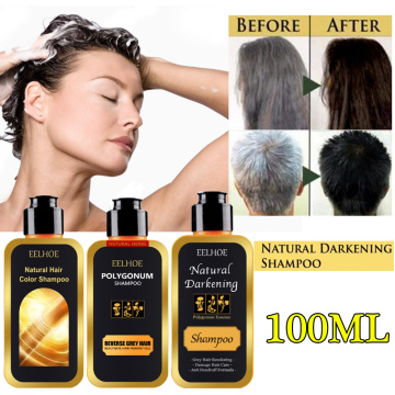 1PC Black Sesame Ginger Hair Shampoo Growth Dense Regrowth Serum Natural Extract Treatment Anti Hair Loss Oil Soften Darkening