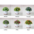 Romantic Fake Artificial Plants Bonsai Potted Simulation Decor Office Outdoor