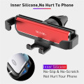 GTWIN Gravity Car Holder For Phone in Car Air Vent Clip Mount No Magnetic Mobile Phone Holder GPS Stand For iPhone 11 Pro Xiaomi