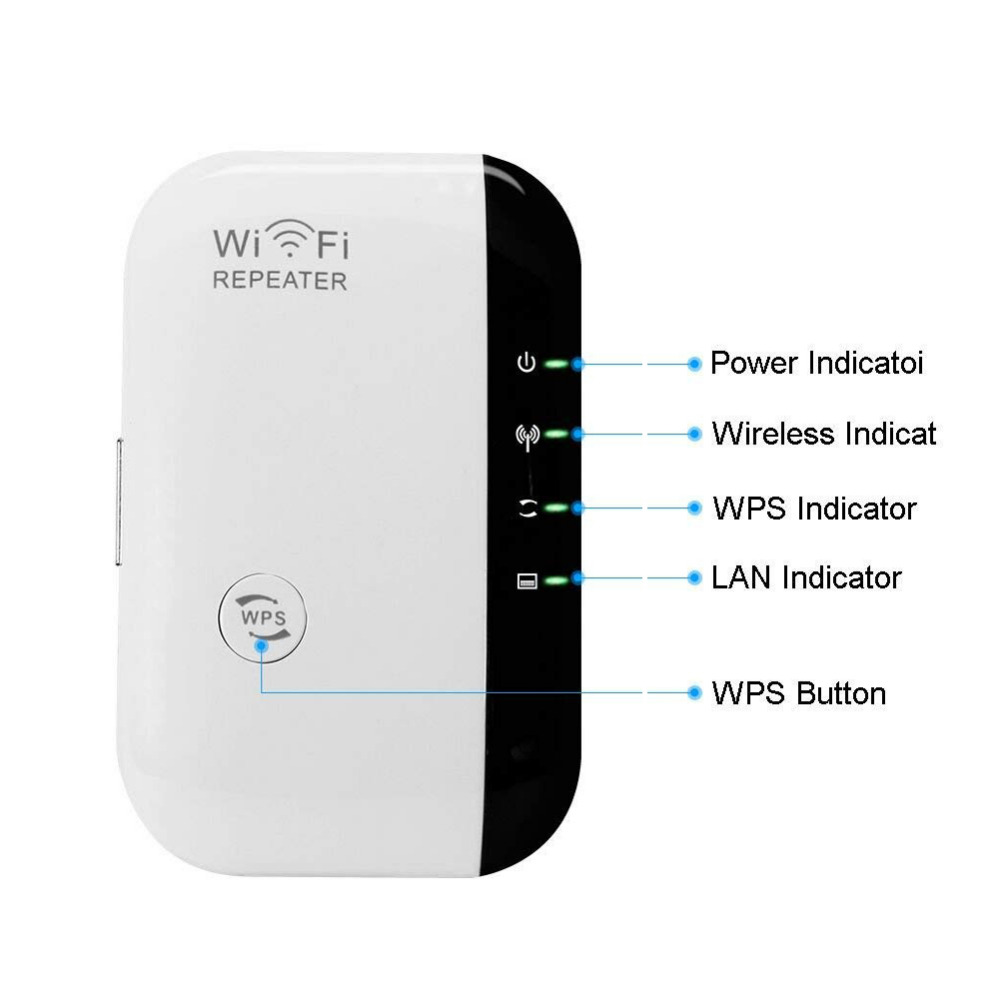 Wireless Wifi Repeater 300Mbps 802.11n/b/g Network Wifi Extender Signal Amplifier Internet Antenna Signal Booster Repetidor Wifi