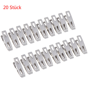 20Pcs 4.5 x 1.1 x 2 cm Clothes Pegs Hanging Pins Clips Laundry Household Clothespins Socks Underwear Drying Rack Holder