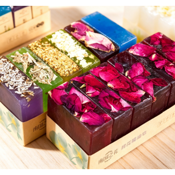 Floral Essential Oil Soap Gift Set