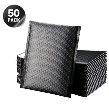 50pcs/Lot Foam Envelope Bags Self Seal Mailers Padded Shipping Envelopes With Bubble Mailing Bag Shipping Packages Bag Black#30