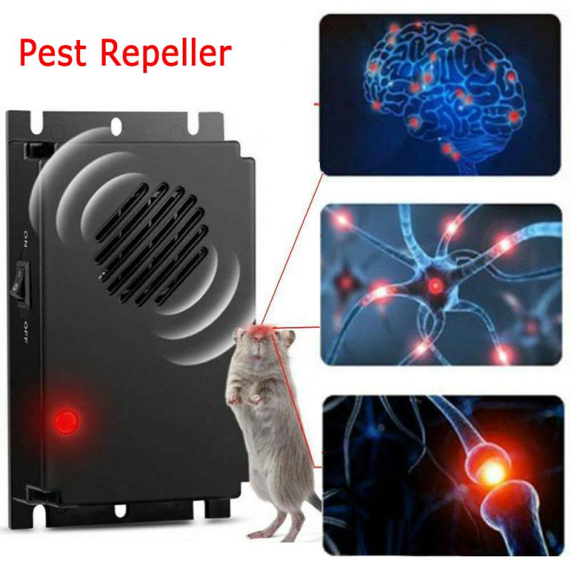 Versatile And Durable Car Vehicle Ultrasonic Pest Rat Mouse Repeller Battery Powered Rodent Deterrent Engine Care