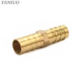 Brass Straight Hose Pipe Fitting Equal Barb 4mm - 25mm Gas Copper Barbed Coupler Connector Adapter