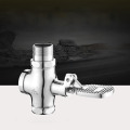 Brass Foot Pressing Stool Flushing Valve for Squat Pan Time Delay Flush Valve for Squat Pot Flushometer
