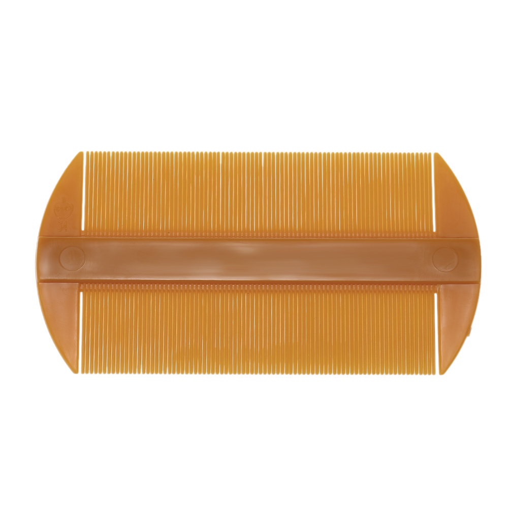 Double-edged Fine-toothed Comb Plastic Hair Comb for Head Care Pocket Massage Comb for Kids Pet Beard / Mustache Comb