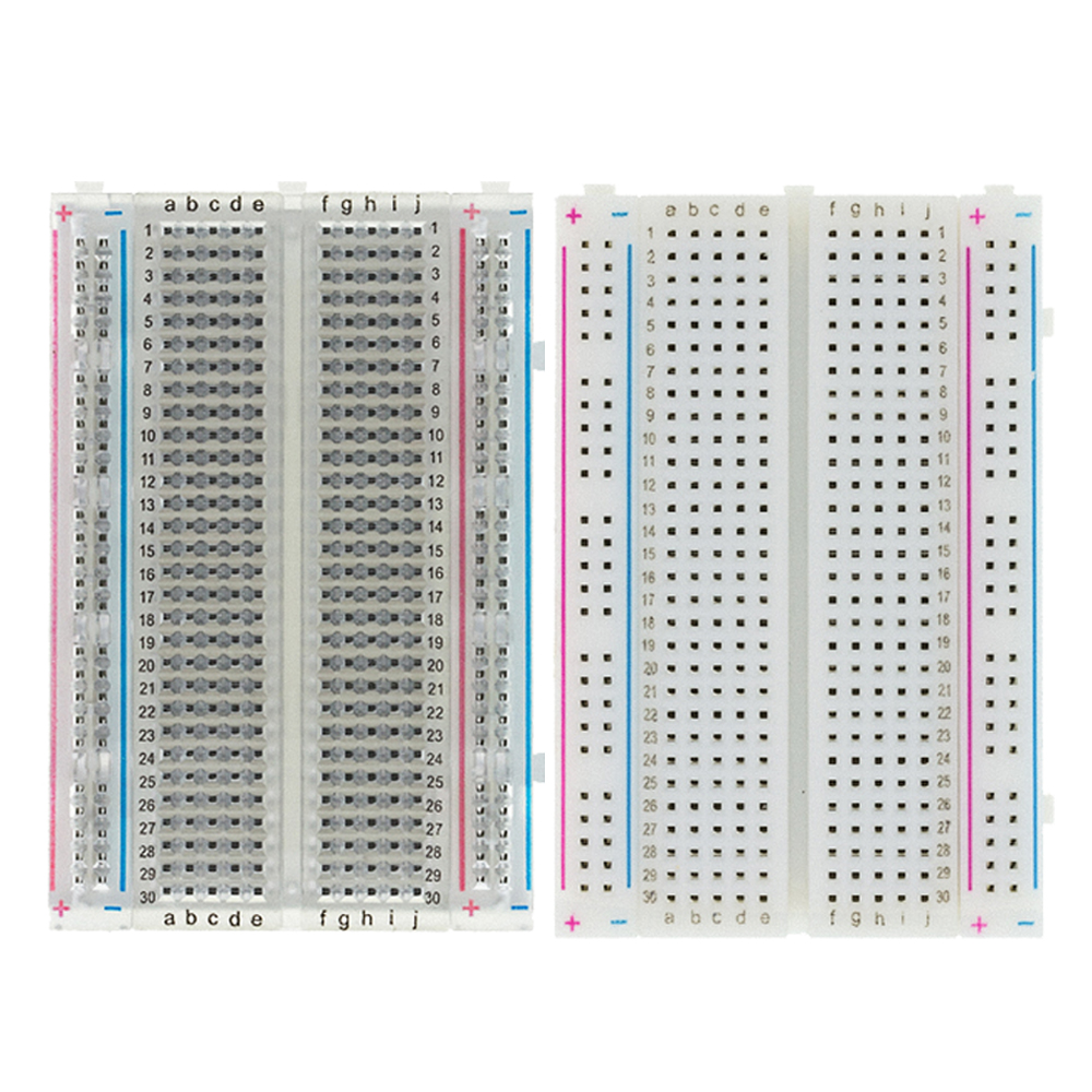 Free Shipping! 10pcs Quality mini bread board / breadboard 8.5CM x 5.5CM 400 holes