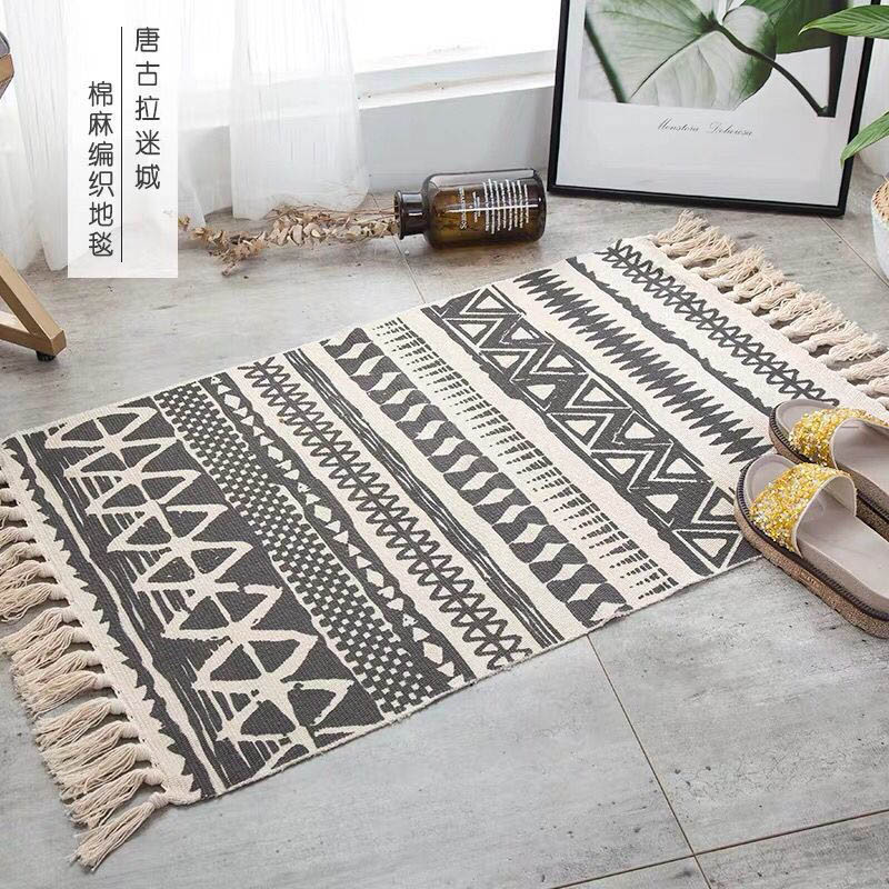 Anti-slip Long Kitchen Mat Washable Bedroom Carpet Entrance Doormat Absorbent Floor Runner Rug for Porch Kitchen Bathroom