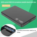 VKTECH 2.5 inch USB 3.0 Micro-B to SATA External 6-Gbps SSD Hard Drive Enclosure External Hard Drive Disk HDD Enclosure Caces