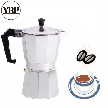 Mocha Latte Coffee Maker Italian Moka Espresso Cafeteira Percolator Pot /3cup/6cup/9cup/12cup Stovetop Coffee Maker moka pot