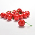 10/20Pcs Funny Kitchen Toys 2.5cm Mini Fake Plastic Fruit Small Berries Artificial Flower Red Cherry For Kids Home decoration