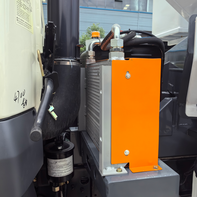 oil temperature radiator