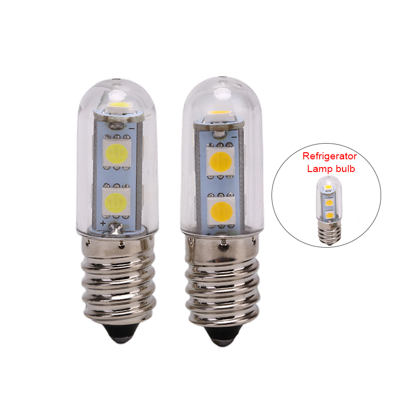 1pc E14 Screw Base LED Refrigerator Lamp Bulb 7 Leds SMD5050 LED Light For Fridge