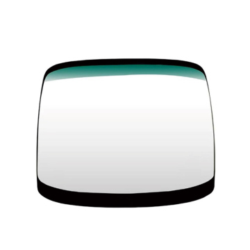 Customized curved glass for buses