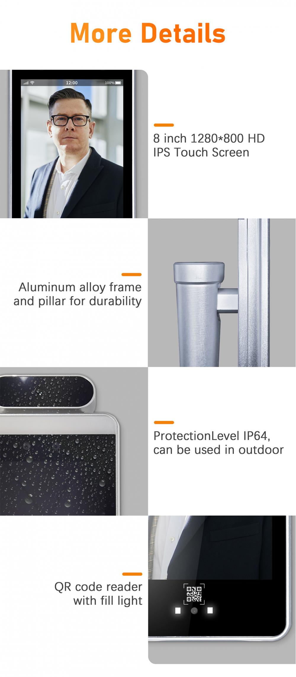 Touch Screen Face Recognition Attendance System